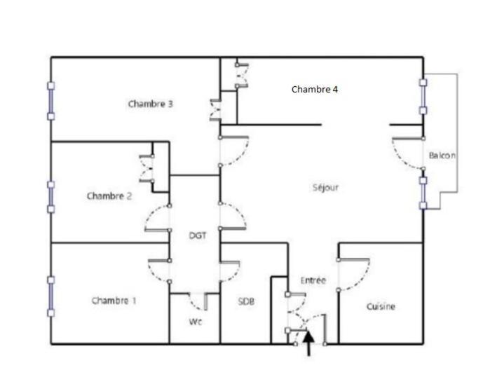 Residence Du Parc Des Tilleuls De Lyon 82 M2 Pkg Free 外观 照片